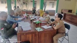 Tertib Administrasi dan Akuntabilitas, Kap. Tanjungsari Lakukan Desk SPJ di Kalurahan Ngestirejo